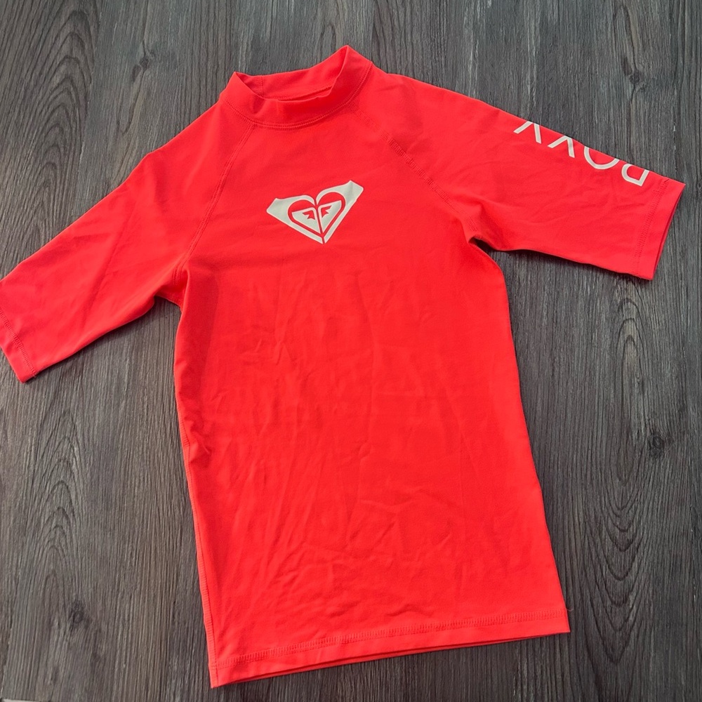 ROXY girls swim rashguard XL 14